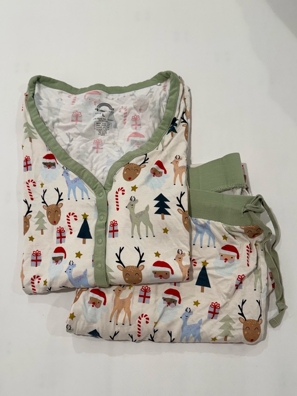 Women’s Christmas Bamboo Pajama Set